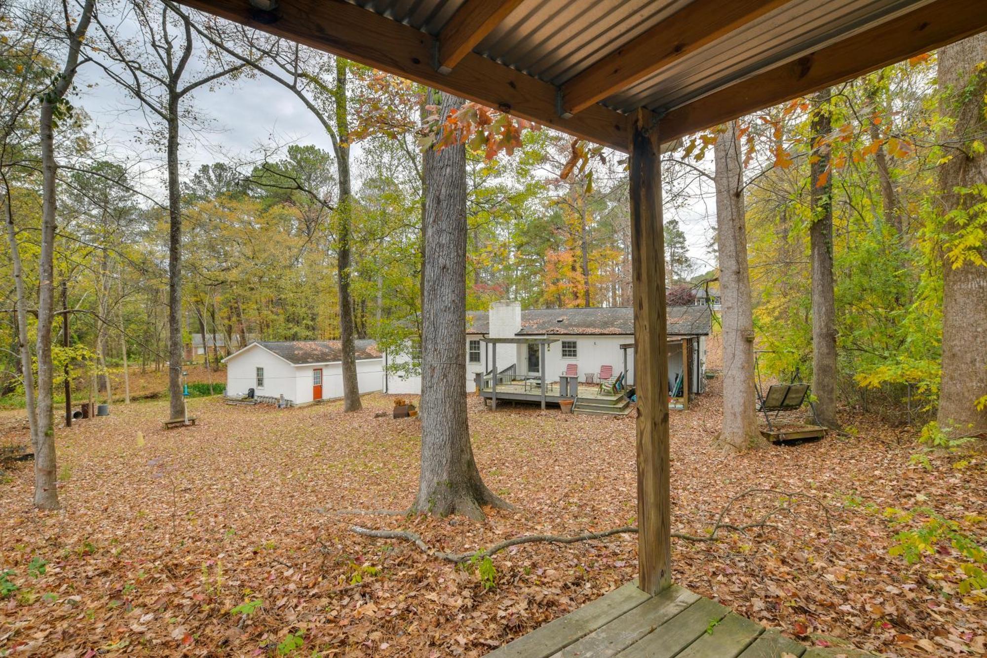 Serene Family Home With Deck In Knightdale! Экстерьер фото