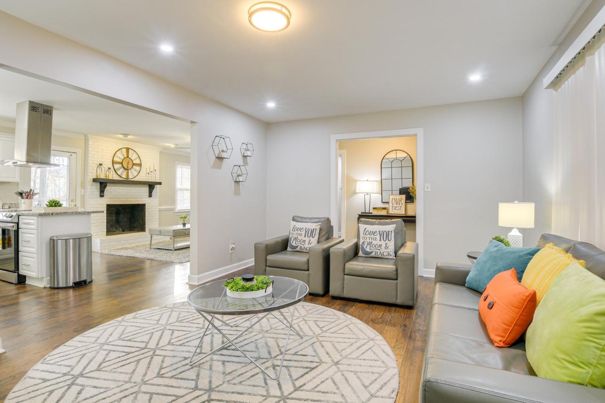 Serene Family Home With Deck In Knightdale! Экстерьер фото